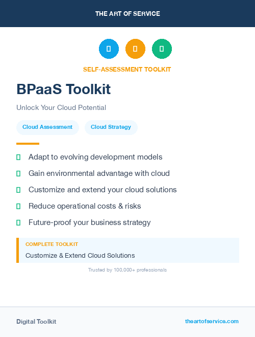 BPaaS Toolkit
