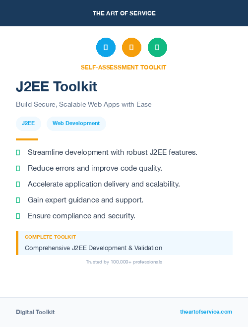 J2EE Toolkit