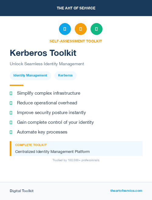 Kerberos Toolkit