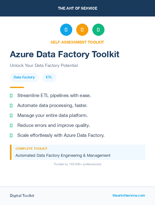 Azure Data Factory Toolkit