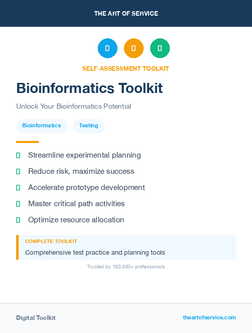 Bioinformatics Toolkit