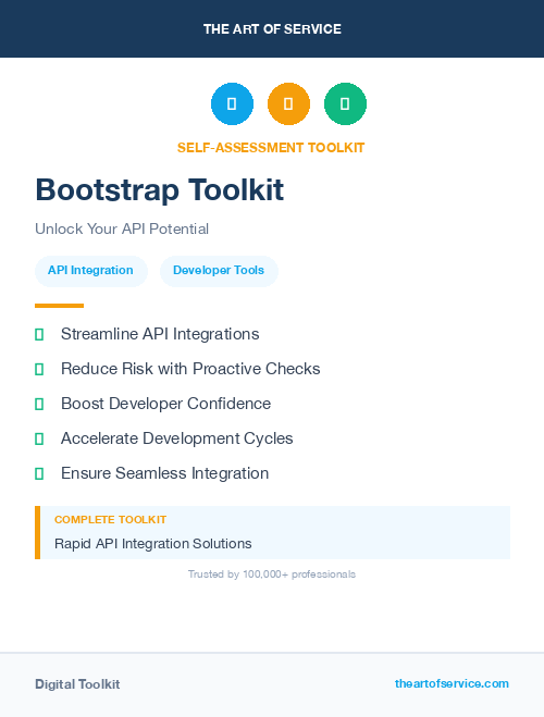 Bootstrap Toolkit