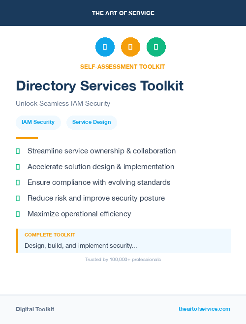 Directory Services Toolkit