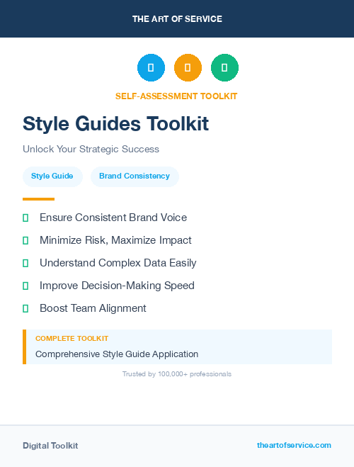 Style Guides Toolkit