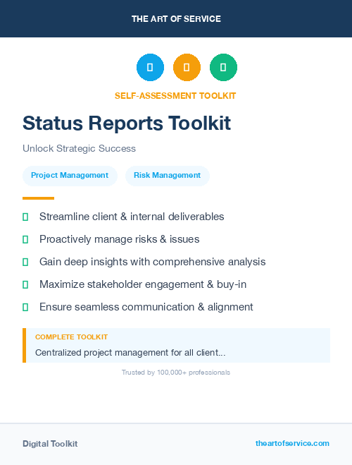 Status Reports Toolkit