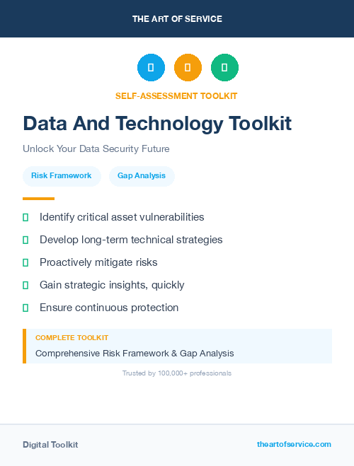 Data And Technology Toolkit