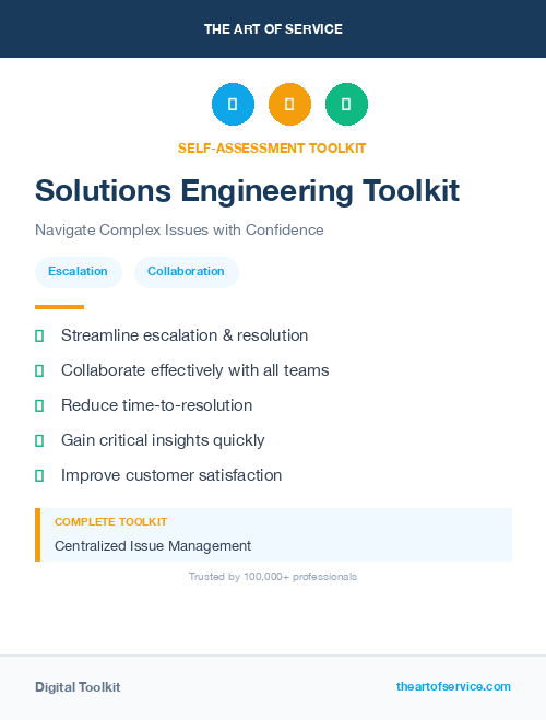 Solutions Engineering Toolkit