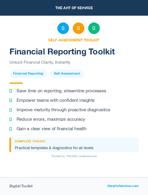 Financial Reporting Toolkit
