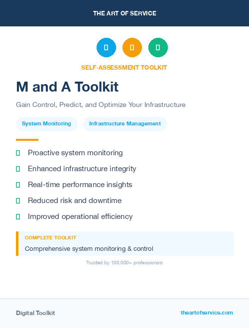 M and A Toolkit
