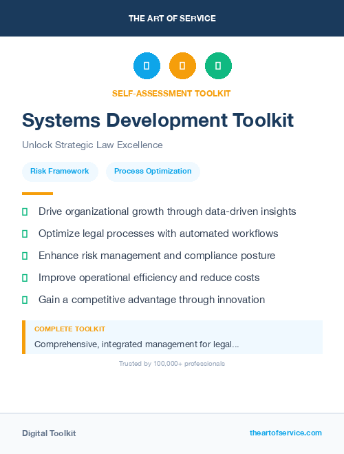 Systems Development Toolkit