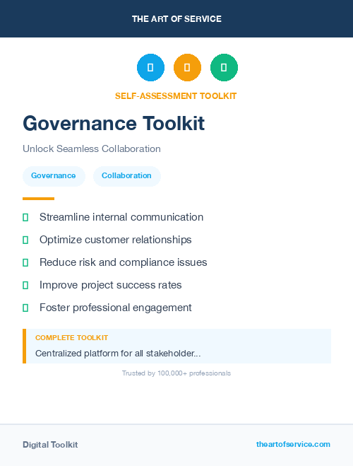 Governance Toolkit