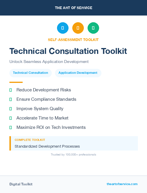 Technical Consultation Toolkit