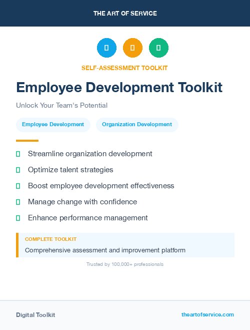 Employee Development Toolkit