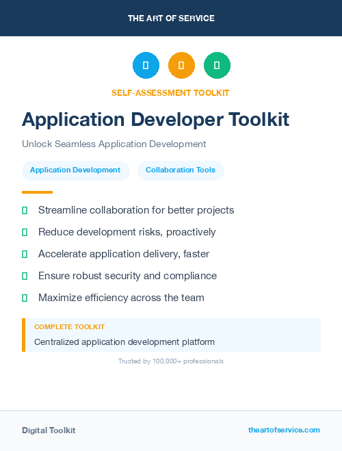 Application Developer Toolkit