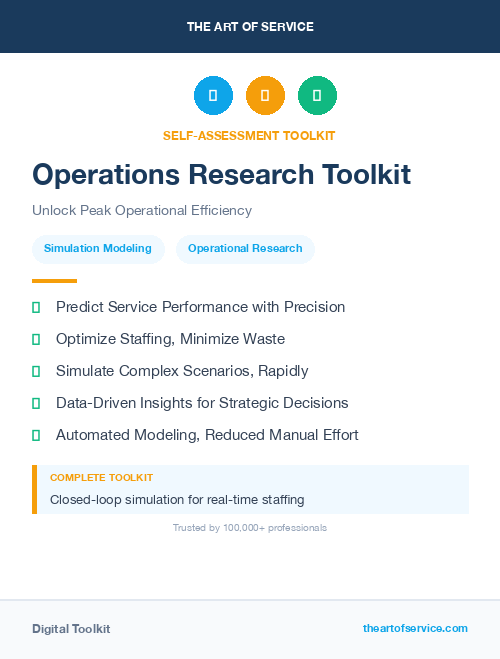 Operations Research Toolkit