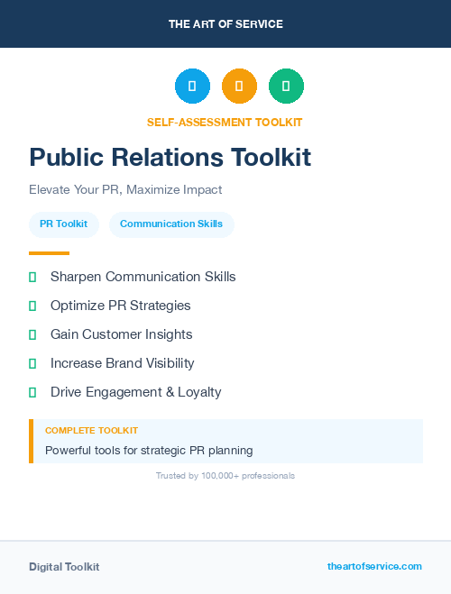 Public Relations Toolkit