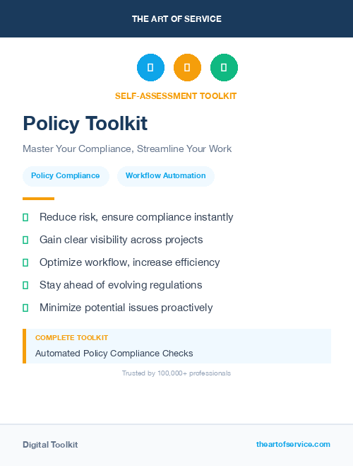 Policy Toolkit