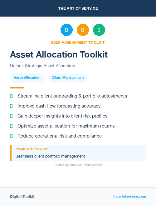 Asset Allocation Toolkit