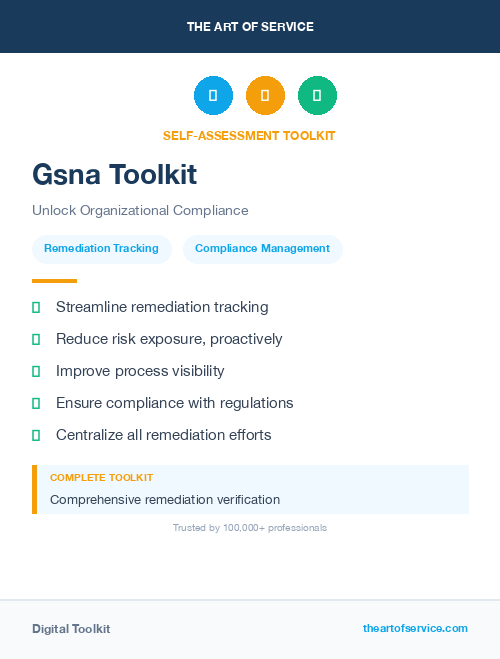 Gsna Toolkit
