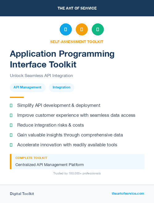 Application Programming Interface Toolkit