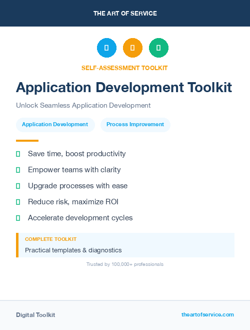 Application Development Toolkit