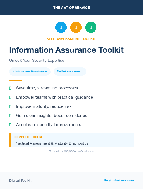 Information Assurance Toolkit