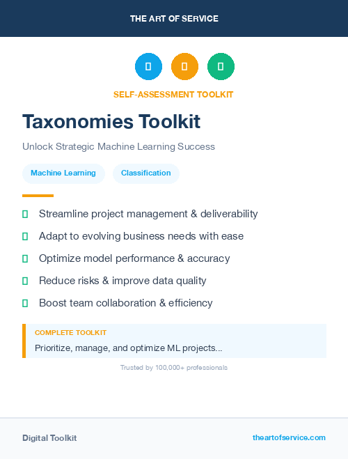 Taxonomies Toolkit