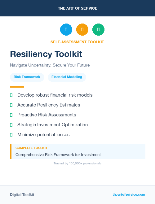 Resiliency Toolkit