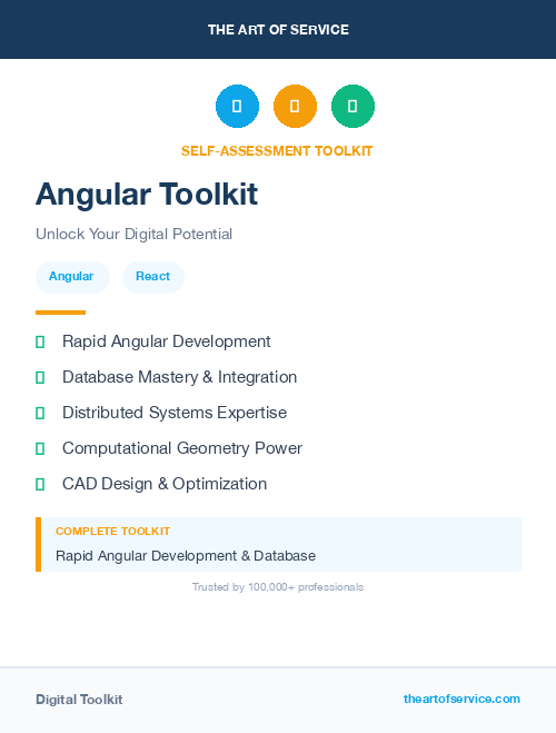 Angular Toolkit