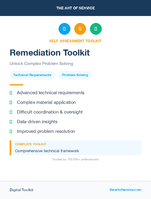 Remediation Toolkit