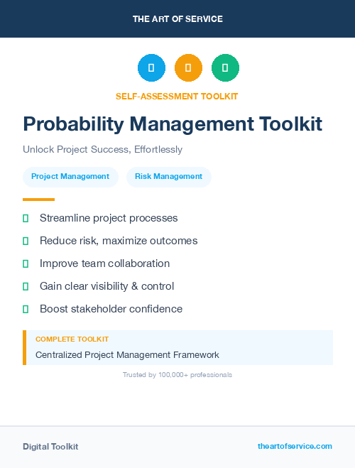 Probability Management Toolkit