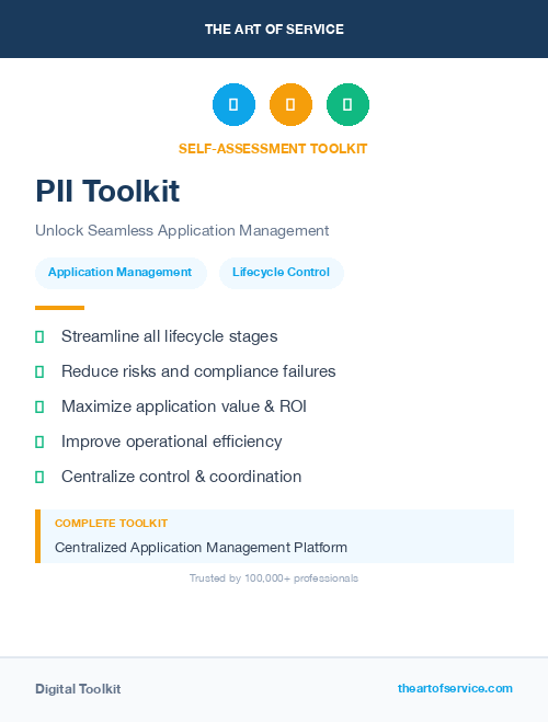 PII Toolkit