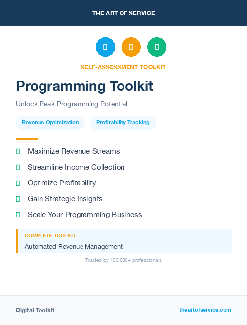 Programming Toolkit