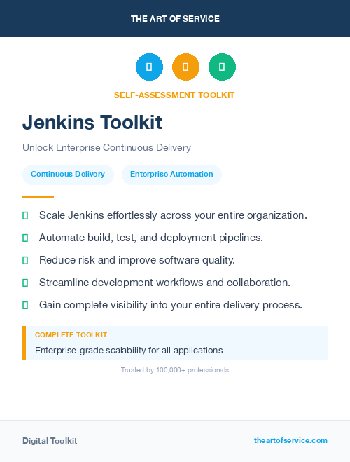 Jenkins Toolkit