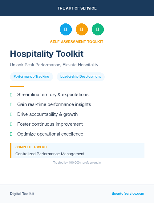 Hospitality Toolkit