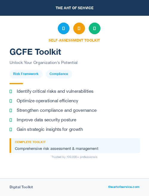 GCFE Toolkit