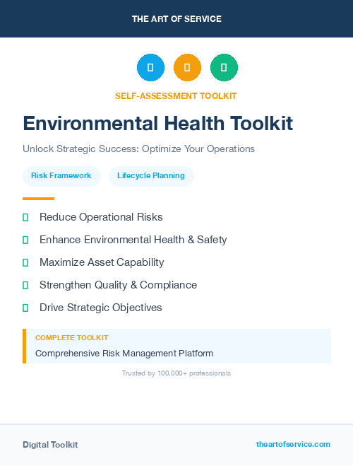 Environmental Health Toolkit