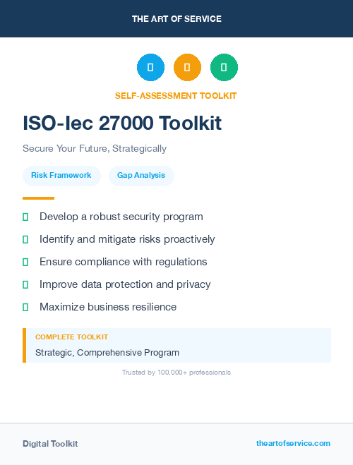 ISO-Iec 27000 Toolkit