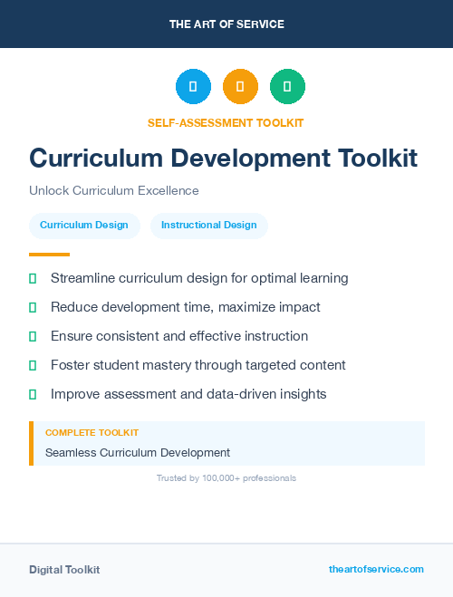 Curriculum Development Toolkit
