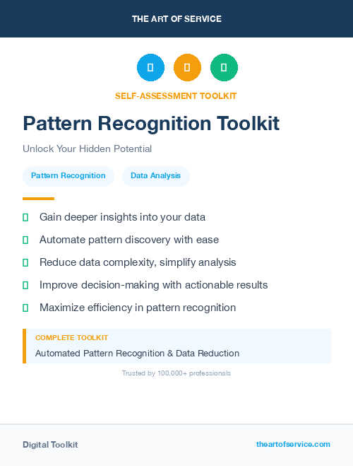 Pattern Recognition Toolkit
