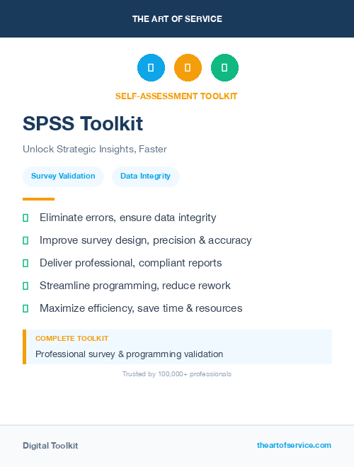 SPSS Toolkit