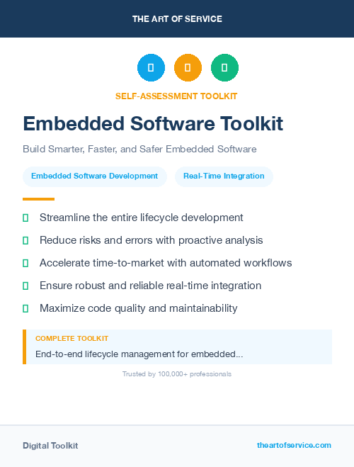 Embedded Software Toolkit