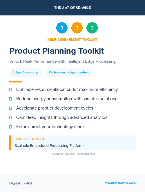 Product Planning Toolkit