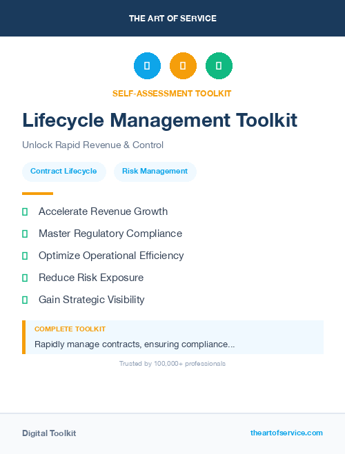 Lifecycle Management Toolkit