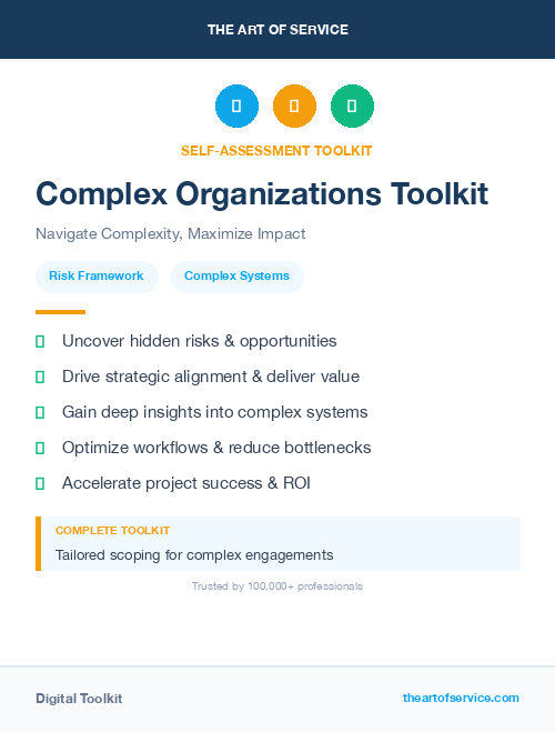 Complex Organizations Toolkit