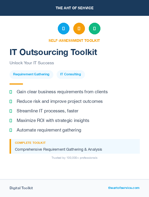 IT Outsourcing Toolkit