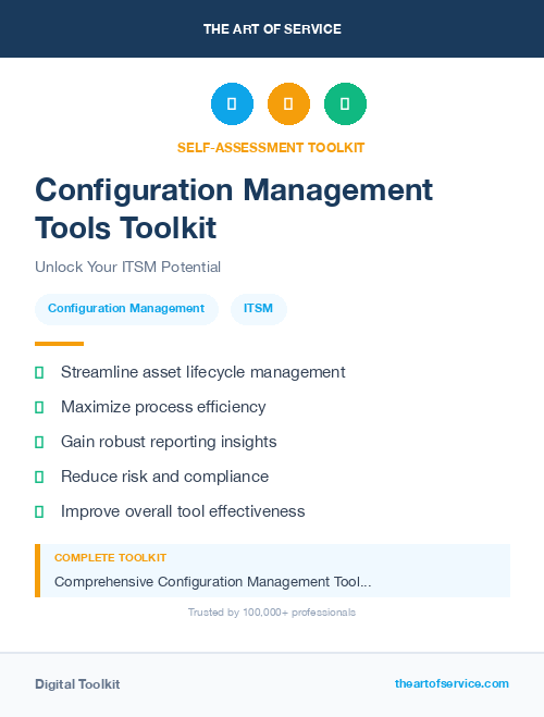 Configuration Management Tools Toolkit