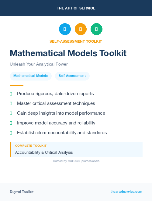 Mathematical Models Toolkit