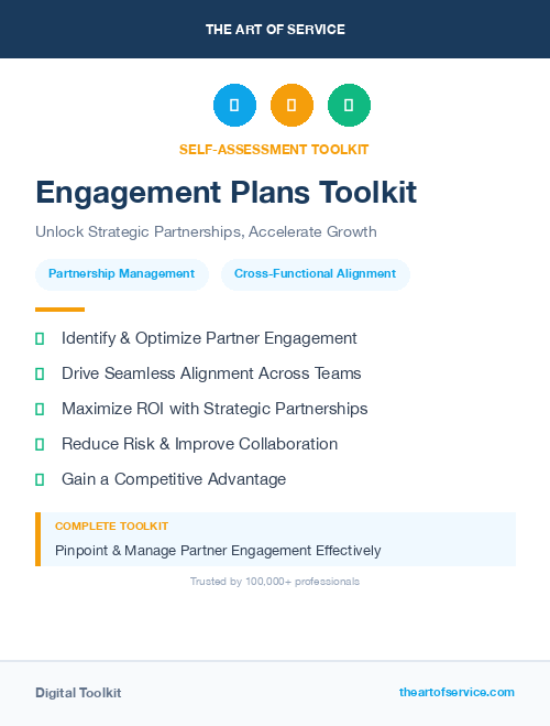 Engagement Plans Toolkit