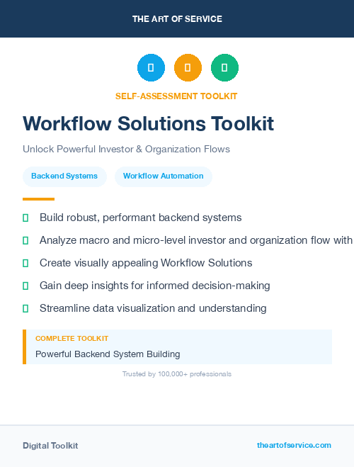 Workflow Solutions Toolkit